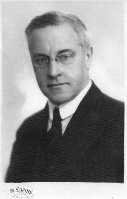 Tiesībnieks, valstsvīrs un publicists Arveds Bergs (1875-1941).
Foto no Bergu dzimtas arhīva, 20. gadsimta 30. gadi