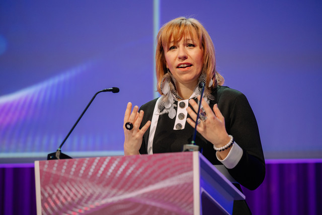 Datu valsts inspekcijas direktore Jekaterina Macuka, atklājot konferenci